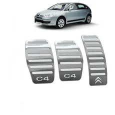 Pedaleira Citroen C4 04/14 Manual Aço Inox - Não fura o pedal