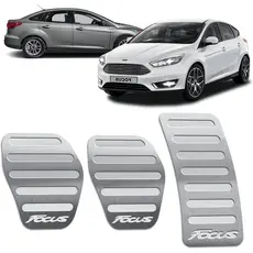 Pedaleira Focus 14/19 Manual Aço Inox - Não fura o pedal