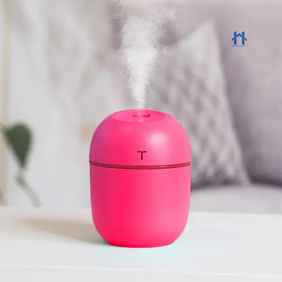 Mini Umidificador Difusor Aromatizador Portátil USB Led Purificador De Ar Casa Escritório Escola