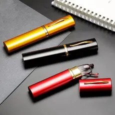 Kit c/2 Óculos De Leitura Portátil Com Grau Perto Descanso + Estojo Estilo Caneta