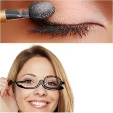 Óculos Para Maquiagem Lupa De Uma Lente Make Makeup Da Lente Giratório Com Movimento Da Lente