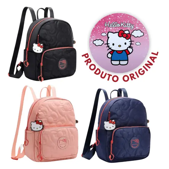 Bolsa Mochila c/ Alça Helllo Kitty  HK26019