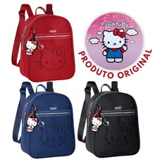 Bolsa Mochila c/ Alça Hello Kitty Oficial Clio Style HK26080/19