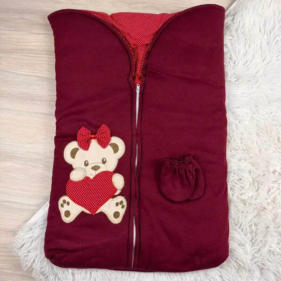 Saco de dormir bebê porta variados acolchoado macio
