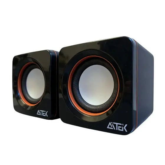 Caixa de Som para Computador USB 6W Aitek ACS-4511 para Home Office e Gamer