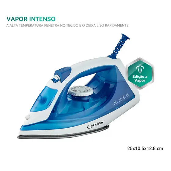 Ferro de Passar Onistek ON-PR906 Alta Temperatura e Reservatório 240ml