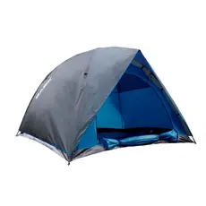 Barraca Camping 4 Pessoas À Prova D'água PU1500mm Tela Mosqueteira Camada Dupla Bask