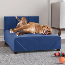 3B Cama Pet Box em Suede 80/60cm para Cães e Gatos Várias Cores