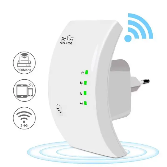 Repetidor Amplificador De Sinal Wifi 600/mbps Ultra Rápido sinal forte