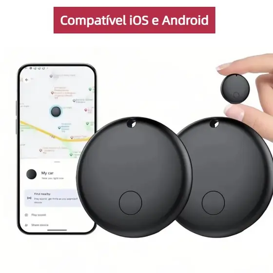 Rastreador Inteligente Compatível Android e iOS | Certificado ANATEL – App Oficial + GPS Global
