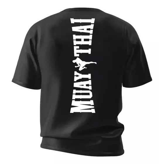 Camiseta Algodão Muay Thai Academia Treino Top MMA