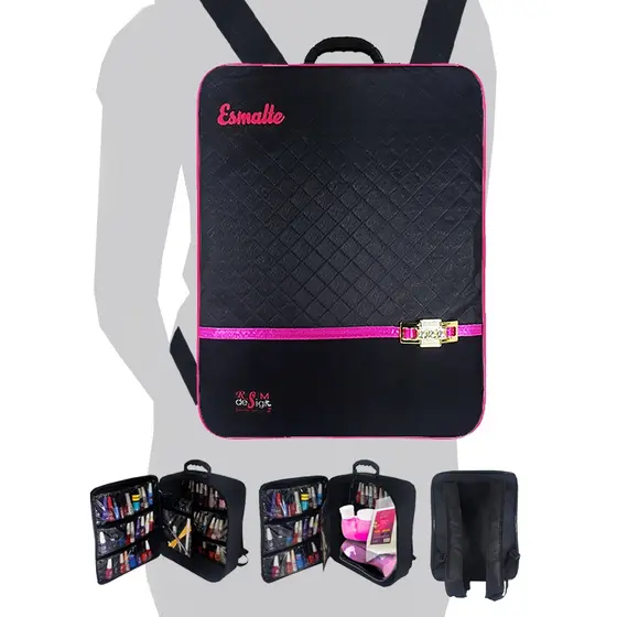 Organizadora De Esmaltes Bolsa Mochila Manicure Delivery Rsm Design Original
