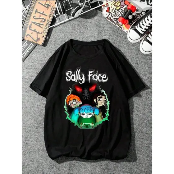Camiseta unissex 100% Algodão Four Sally  Face Streetwear Envio Rapido
