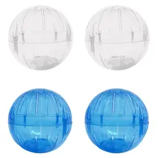 Kit 2 Brinquedo Bola Para Hamster Ramister Globo Acrilico 14,5 cm Savana Pet