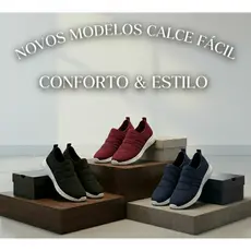 Tênis Meia Feminino - Tenis Feminino Calçe Facil, Leve e Confortável