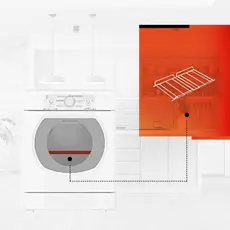 Suporte Porta Tênis Grade Secadora Brastemp Original para Secar Calçados