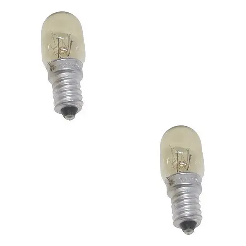 Kit Com 2 Lampada Forno Eletrico Fischer 220v 15w Original