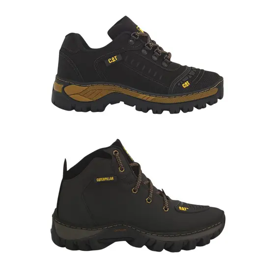 Combo 2 Pares Bota E Tênis Masculino Adventure Esportivo Trabalho Trilha