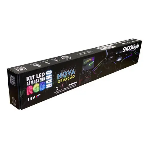Kit Led Rgb Atmosfera Nano 18x1 - 12v Shocklight