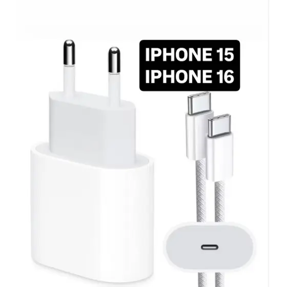 Carregador IPhone Turbo 35W Iphone 11 12 13 15 Pro(Max) Original