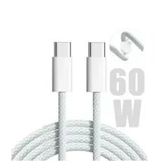 Cabo Carregador Iphone 60w Original 15 16 17 Pro Max Usb-c 2m