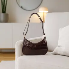 Bolsa Feminina Meia Lua Delicada Versátil Para Festas Dia Dos Namorados Ali Freitas