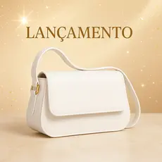 Bolsa Feminina Modelo Baguete Duas Fivela De Ombro Ali Freitas