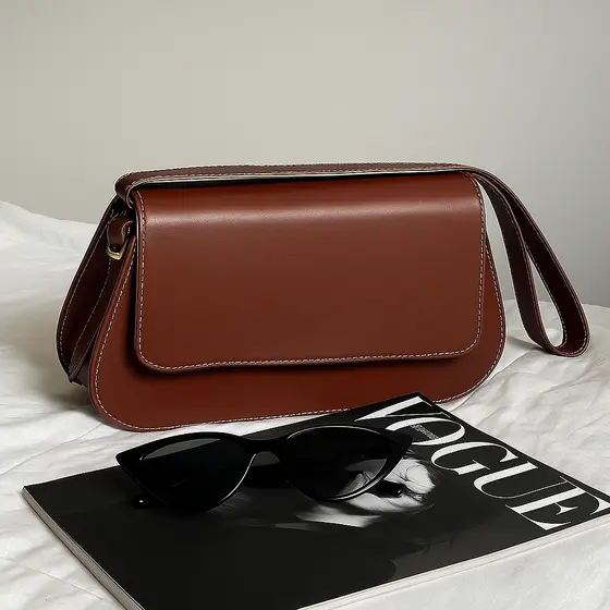 Bolsa Modelo Baguete Meia Lua Linha Premium Sofisticada Tendencia 2025 Ali Freitas