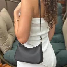 Bolsa Feminina Tiracolo Compacta Alça de Lado Moda Casual Passeio Dia a Dia Ali Freitas