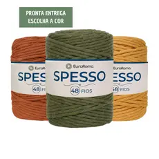 Barbante EuroRoma Spesso Nº 48 – 127 m – Macramê, Tapetes e Decoração – 1 kg