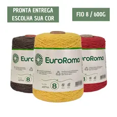 Barbante EuroRoma 600g Número 8 600g