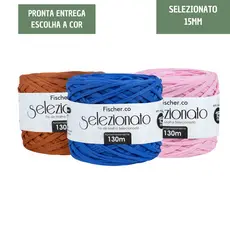 Fio De Malha Selezionato 15mm - 130 Metros Diversas Cores