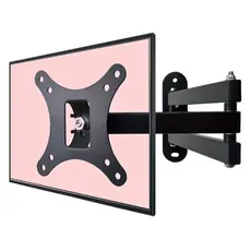 Suporte TV Tri Articulado LCD LED Plasma 10 A 26 Pol Para Parede VESA 75x75mm/100x100mm