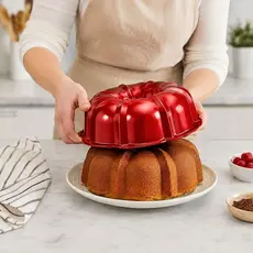 Forma Para Bolo Pudin Torta Com Furo No Meio Central Teflon Antiaderente