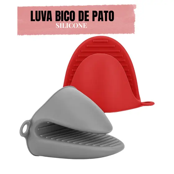 Bico de Pato Pegador de Silicone Resistente para Cozinha