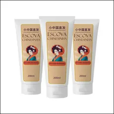 Kit 3x Escova Chinesinha 200ml –  Disciplinante | Cabelos Lisos, Sem Frizz e Brilhantes