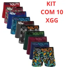 Kit Cuecas Boxer Cueca Masculina Microfibra Promoçao Outlet