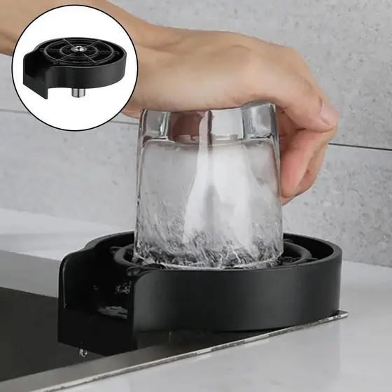 Lavadora Lava Copos Automático de Pia Taças e Coqueteleira Cozinha Bar YB