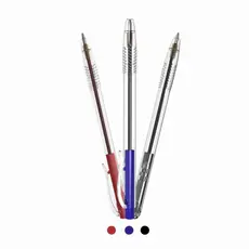 Caneta Clic Retrátil Gel 0.7mm - Blister com 3 unidades - Newpen