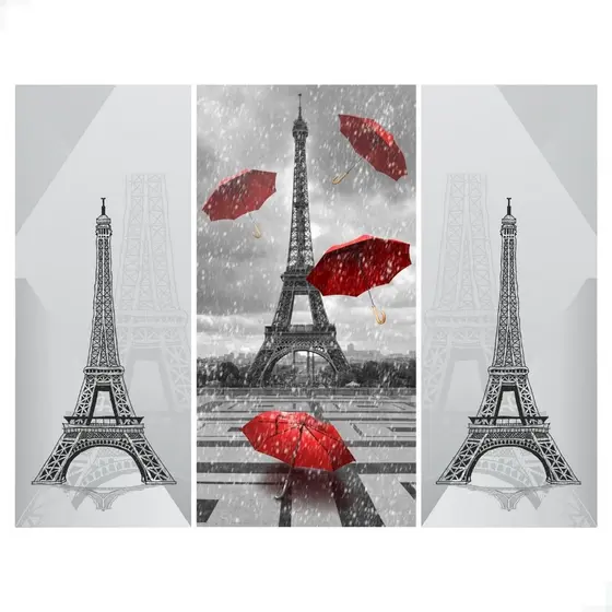 Adesivo Geladeira Personalizado Envelopamento Paris Torre Eiffel