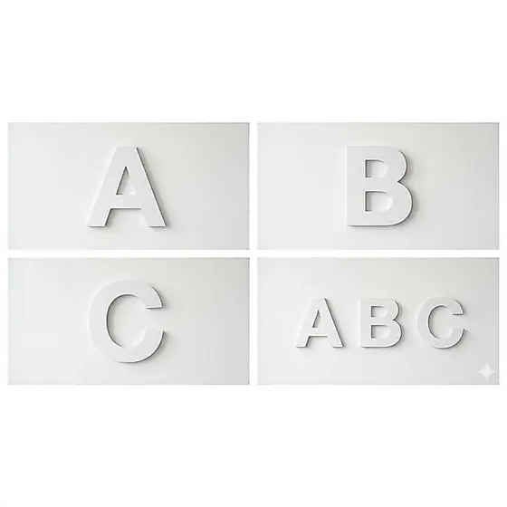 Letra Nome Fachadas, Logos em  Pvc 10mm Tam.30cm