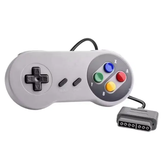 Controle Compatível Com Super Nintendo Joystick Snes