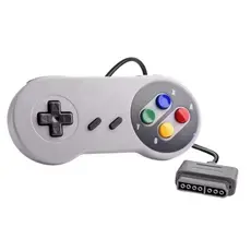 Controle Compatível Com Super Nintendo Joystick Snes