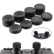 8 Grips Para Analógicos de Controle PS3, PS4, PS5/ X-Box 360, ONE S/X, Series S/X