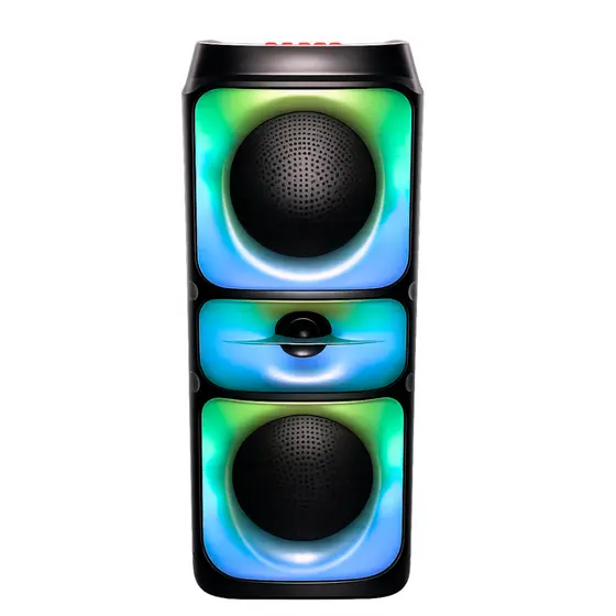 Caixa de Som Bluetooth Portátil TWS Graves Potentes para Festa Praia e Viagem