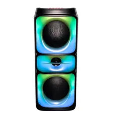 Caixa de Som Bluetooth Portátil TWS Graves Potentes para Festa Praia e Viagem
