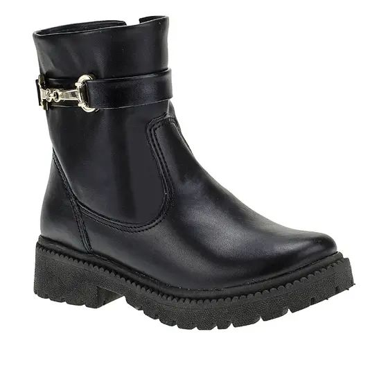 Bota Infantil Menina Coturno Inverno Bridão
