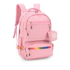 Mochila Escolar Urbano Laptop Costas Up4you Colorida Luxcel