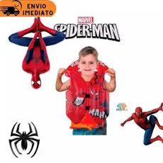Colete Salva Vidas Inflável Infantil Boia Homem Aranha Spider Man Vingadores