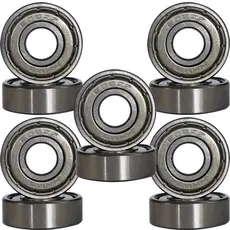 Kit 20 Rolamentos 608ZZ 608 Semi Profissional Abec - Skate, Patins, Longboard e Patinete